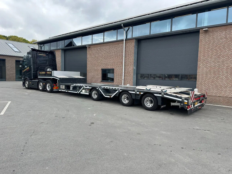 Max Trailer Faymonville / MAX 100 / 3 AXLE / Extandable Unused - عربة منخفضة مسطحة نصف مقطورة: صورة 1 Max Trailer Faymonville / MAX 100 / 3 AXLE / Extandable Unused - عربة منخفضة مسطحة نصف مقطورة: صورة 1