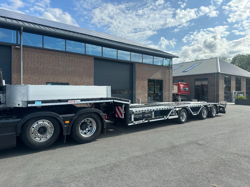 Max Trailer Faymonville / MAX100 / 3 AXLE / Extandable / Air suspended / 2x Unused - عربة منخفضة مسطحة نصف مقطورة: صورة 1 Max Trailer Faymonville / MAX100 / 3 AXLE / Extandable / Air suspended / 2x Unused - عربة منخفضة مسطحة نصف مقطورة: صورة 1
