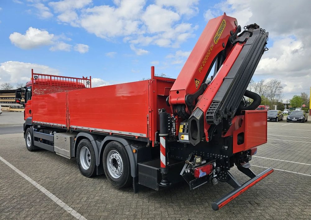 MAN MAN TGS 26.430 | Skrzynia + HDS Palfinger PK 22002 |6-krotne hydrauliczne przedłużenia | PILOT | Pneumatyka | - شاحنات مسطحة, شاحنة كرين: صورة 5 MAN MAN TGS 26.430 | Skrzynia + HDS Palfinger PK 22002 |6-krotne hydrauliczne przedłużenia | PILOT | Pneumatyka | - شاحنات مسطحة, شاحنة كرين: صورة 5