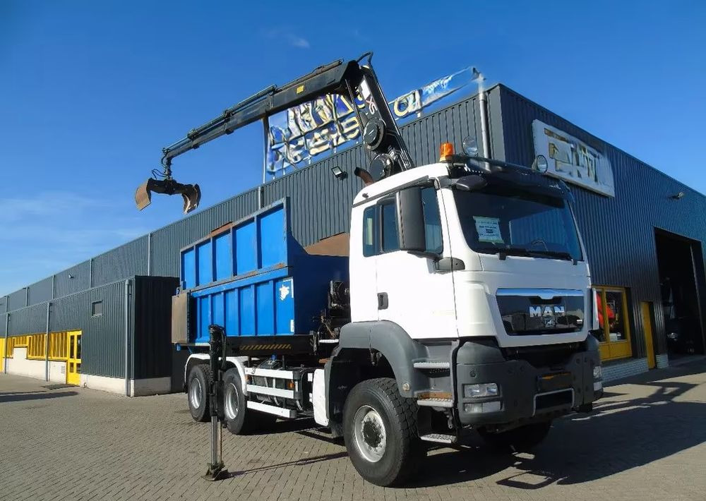 شاحنة قلاب, شاحنة كرين MAN TGS 26.400 6x6 – Wywrotka 3-stronna Meiller + Żuraw HIAB 166 E3 HIPRO – 429.222 km – Euro 4: صورة 31 شاحنة قلاب, شاحنة كرين MAN TGS 26.400 6x6 – Wywrotka 3-stronna Meiller + Żuraw HIAB 166 E3 HIPRO – 429.222 km – Euro 4: صورة 31