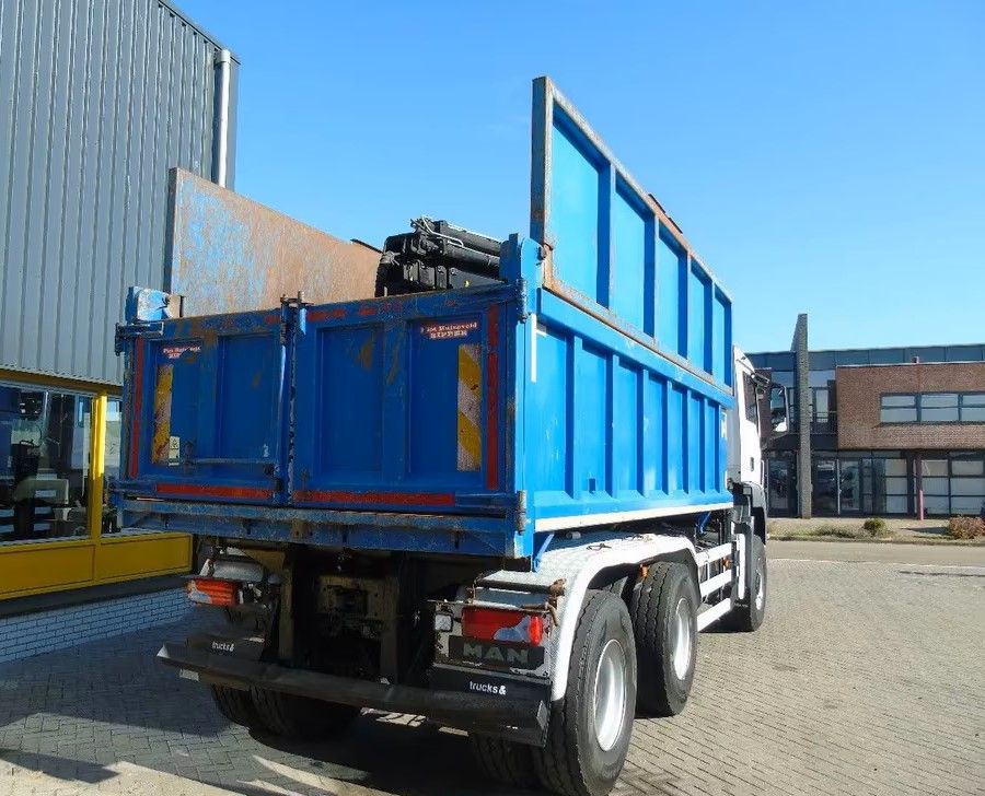 شاحنة قلاب, شاحنة كرين MAN TGS 26.400 6x6 – Wywrotka 3-stronna Meiller + Żuraw HIAB 166 E3 HIPRO – 429.222 km – Euro 4: صورة 40 شاحنة قلاب, شاحنة كرين MAN TGS 26.400 6x6 – Wywrotka 3-stronna Meiller + Żuraw HIAB 166 E3 HIPRO – 429.222 km – Euro 4: صورة 40
