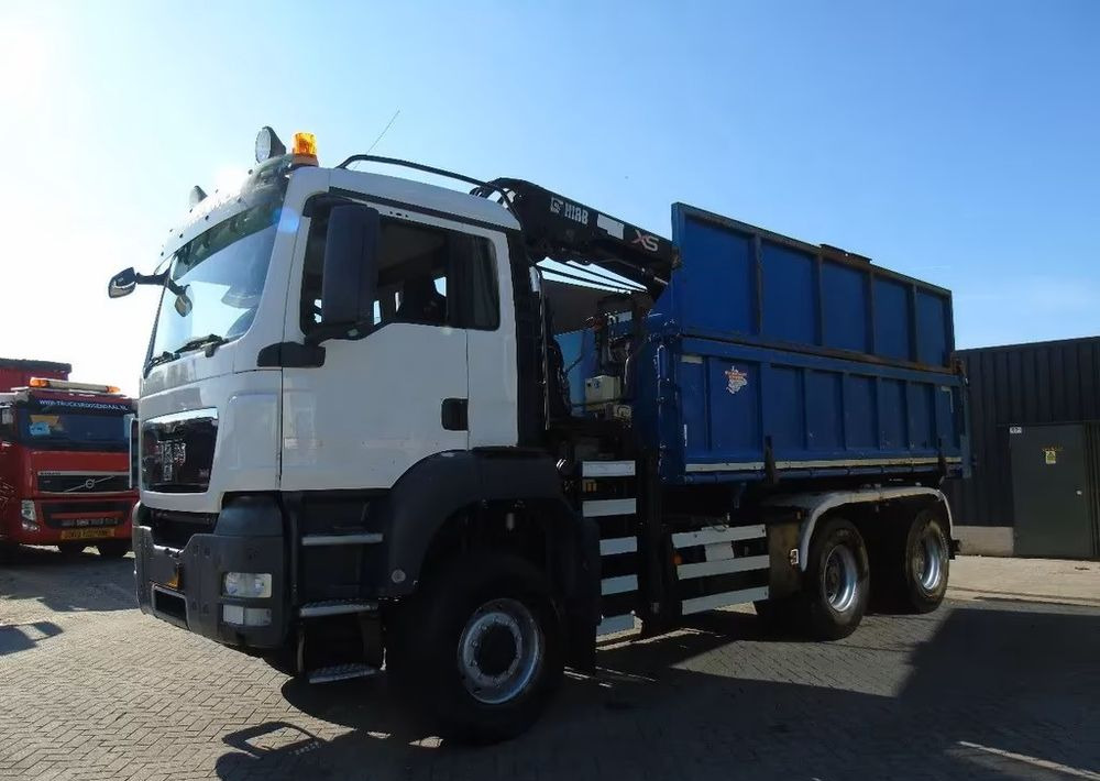 MAN TGS 26.400 6x6 – Wywrotka 3-stronna Meiller + Żuraw HIAB 166 E3 HIPRO – 429.222 km – Euro 4 - آليات: صورة 2 MAN TGS 26.400 6x6 – Wywrotka 3-stronna Meiller + Żuraw HIAB 166 E3 HIPRO – 429.222 km – Euro 4 - آليات: صورة 2