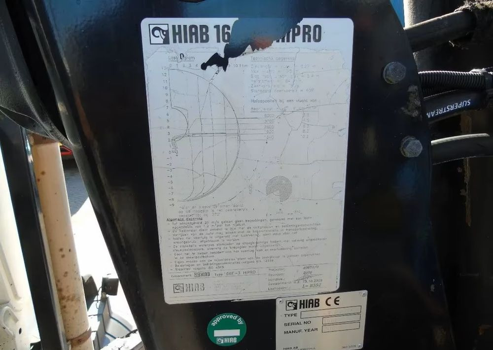 شاحنة قلاب, شاحنة كرين MAN TGS 26.400 6x6 – Wywrotka 3-stronna Meiller + Żuraw HIAB 166 E3 HIPRO – 429.222 km – Euro 4: صورة 38 شاحنة قلاب, شاحنة كرين MAN TGS 26.400 6x6 – Wywrotka 3-stronna Meiller + Żuraw HIAB 166 E3 HIPRO – 429.222 km – Euro 4: صورة 38