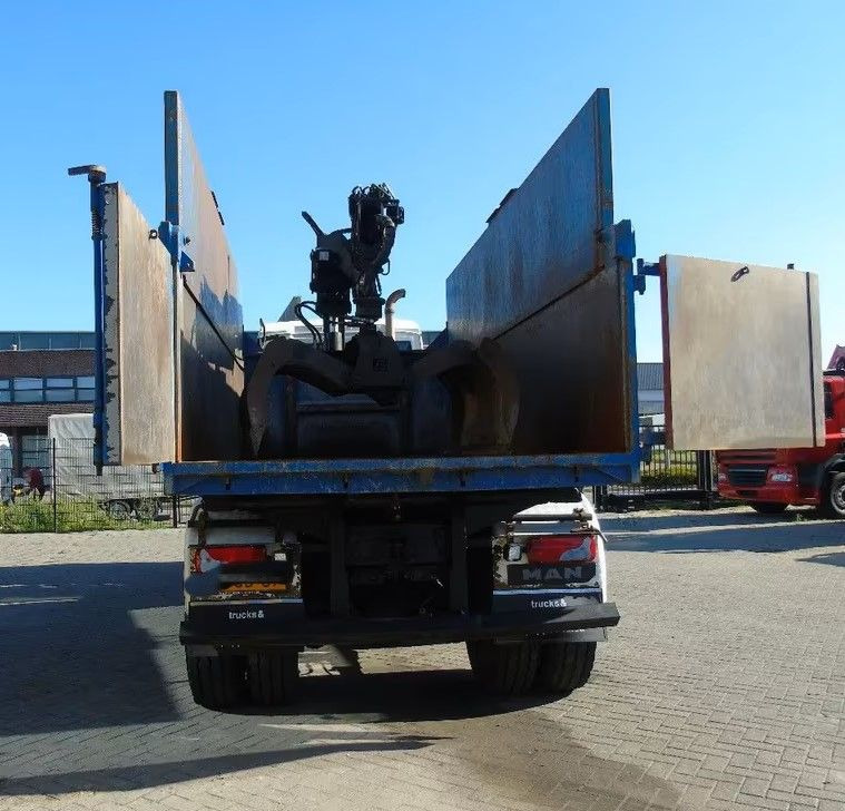 شاحنة قلاب, شاحنة كرين MAN TGS 26.400 6x6 – Wywrotka 3-stronna Meiller + Żuraw HIAB 166 E3 HIPRO – 429.222 km – Euro 4: صورة 30 شاحنة قلاب, شاحنة كرين MAN TGS 26.400 6x6 – Wywrotka 3-stronna Meiller + Żuraw HIAB 166 E3 HIPRO – 429.222 km – Euro 4: صورة 30