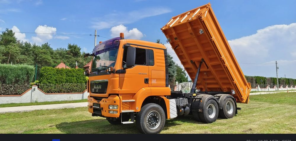 MAN TGS 26.440 | Wywrotka Meiller | 6x4 | 2010 | Retarder | Automat | Euro6 - شاحنة قلاب: صورة 1 MAN TGS 26.440 | Wywrotka Meiller | 6x4 | 2010 | Retarder | Automat | Euro6 - شاحنة قلاب: صورة 1