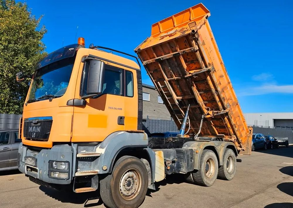 MAN TGS 26.480 6x4 WYWROTKA 3-STRONNA | AUTOMAT | EURO 5 | PRZEBIEG 310 000km! - شاحنة قلاب: صورة 3 MAN TGS 26.480 6x4 WYWROTKA 3-STRONNA | AUTOMAT | EURO 5 | PRZEBIEG 310 000km! - شاحنة قلاب: صورة 3