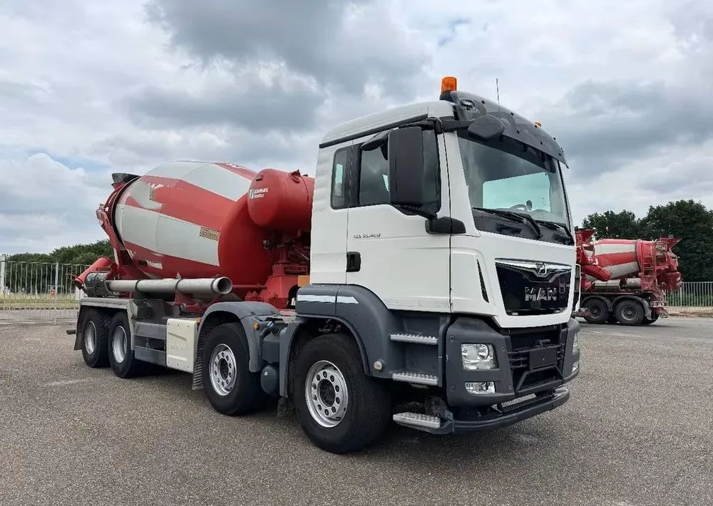 MAN TGS 35.420 8x4 – betonowóz Stetter 9 m³- Euro 6 - شاحنة خلاطة خرسانة: صورة 1 MAN TGS 35.420 8x4 – betonowóz Stetter 9 m³- Euro 6 - شاحنة خلاطة خرسانة: صورة 1