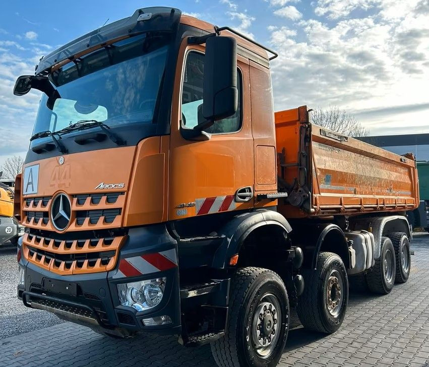 Mercedes-Benz 4145 / 8x6 / Wywrotka trójstronna Meiller Bordmatik manual / Euro 6 / Retarder / 440 000 km! - شاحنة قلاب: صورة 1 Mercedes-Benz 4145 / 8x6 / Wywrotka trójstronna Meiller Bordmatik manual / Euro 6 / Retarder / 440 000 km! - شاحنة قلاب: صورة 1