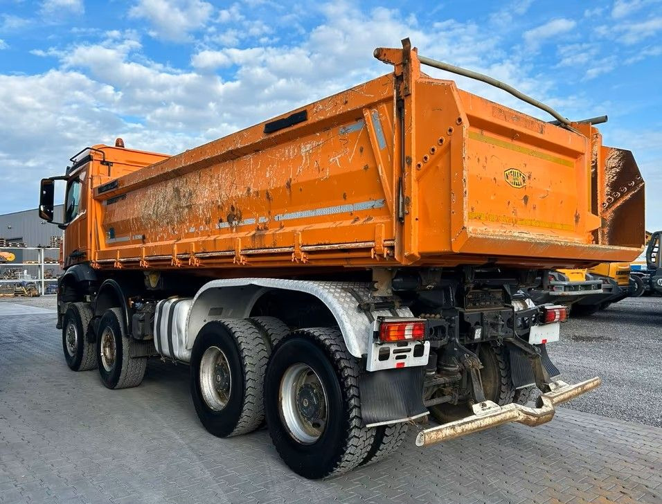 Mercedes-Benz 4145 / 8x6 / Wywrotka trójstronna Meiller Bordmatik manual / Euro 6 / Retarder / 440 000 km! - شاحنة قلاب: صورة 3 Mercedes-Benz 4145 / 8x6 / Wywrotka trójstronna Meiller Bordmatik manual / Euro 6 / Retarder / 440 000 km! - شاحنة قلاب: صورة 3