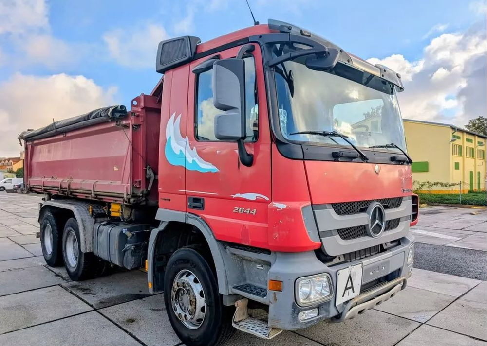 Mercedes-Benz Actros 2644 EPS |Wywrotka 3-stronna Meiller Bordmatik | 6x4 | Euro 5 | Plandeka rolowana - شاحنة قلاب: صورة 3 Mercedes-Benz Actros 2644 EPS |Wywrotka 3-stronna Meiller Bordmatik | 6x4 | Euro 5 | Plandeka rolowana - شاحنة قلاب: صورة 3