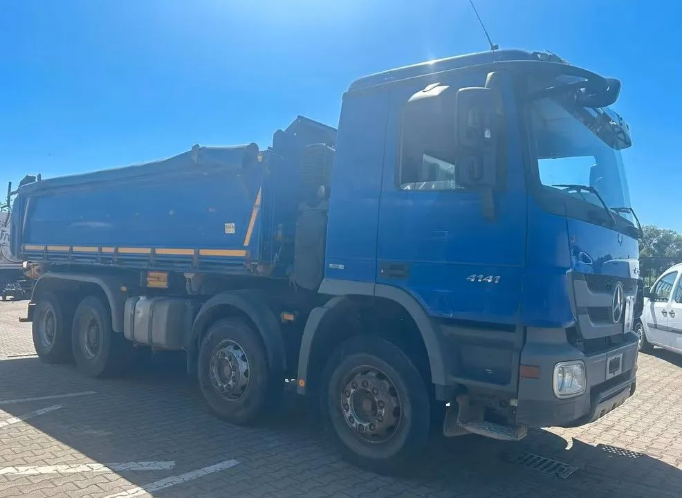 Mercedes-Benz Actros 4141 K 8x4 / Meiller Trójstronna Wywrotka / Automat / Euro 5 / Klima / 36T DMC - شاحنة قلاب: صورة 1 Mercedes-Benz Actros 4141 K 8x4 / Meiller Trójstronna Wywrotka / Automat / Euro 5 / Klima / 36T DMC - شاحنة قلاب: صورة 1