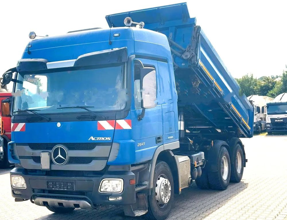 Mercedes-Benz Actros 6x4 / Meiller Trójstronny Wywrot / Bordmatic/ Retarder/ Euro 5/ Klimatyzacja - شاحنة قلاب: صورة 1 Mercedes-Benz Actros 6x4 / Meiller Trójstronny Wywrot / Bordmatic/ Retarder/ Euro 5/ Klimatyzacja - شاحنة قلاب: صورة 1