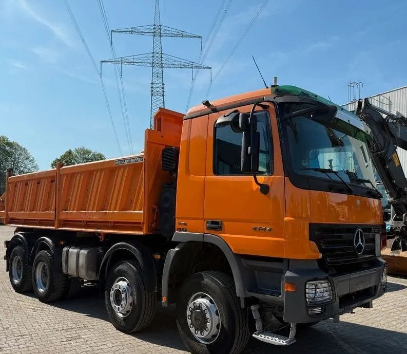 Mercedes-Benz Mercedes-Benz Actros 4144 8x6 Wywrotka Bordmatic | Klimatyzacja | Euro 5 - شاحنة قلاب: صورة 2 Mercedes-Benz Mercedes-Benz Actros 4144 8x6 Wywrotka Bordmatic | Klimatyzacja | Euro 5 - شاحنة قلاب: صورة 2