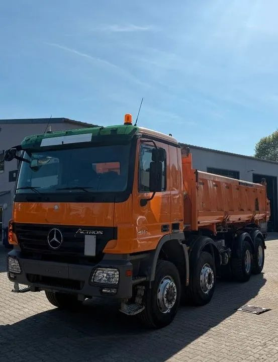 Mercedes-Benz Mercedes-Benz Actros 4144 8x6 Wywrotka Bordmatic | Klimatyzacja | Euro 5 - شاحنة قلاب: صورة 1 Mercedes-Benz Mercedes-Benz Actros 4144 8x6 Wywrotka Bordmatic | Klimatyzacja | Euro 5 - شاحنة قلاب: صورة 1