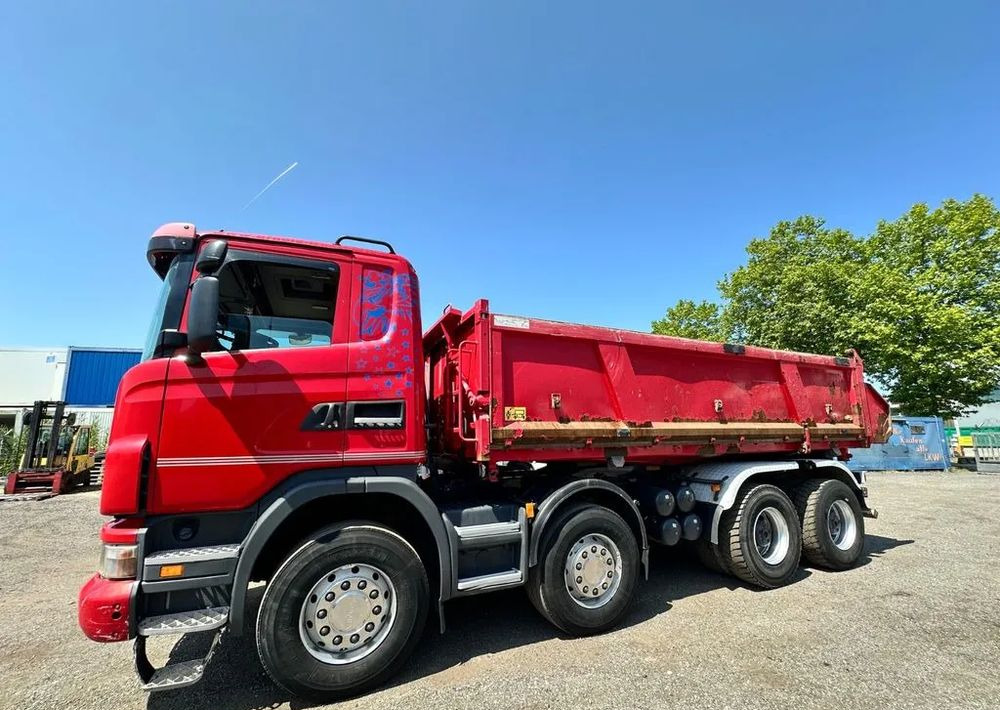 Scania G 440 | Wywrotka trójstronna 8x4 | Dautel | Automatyczna | Euro 5 - شاحنة قلاب: صورة 3 Scania G 440 | Wywrotka trójstronna 8x4 | Dautel | Automatyczna | Euro 5 - شاحنة قلاب: صورة 3