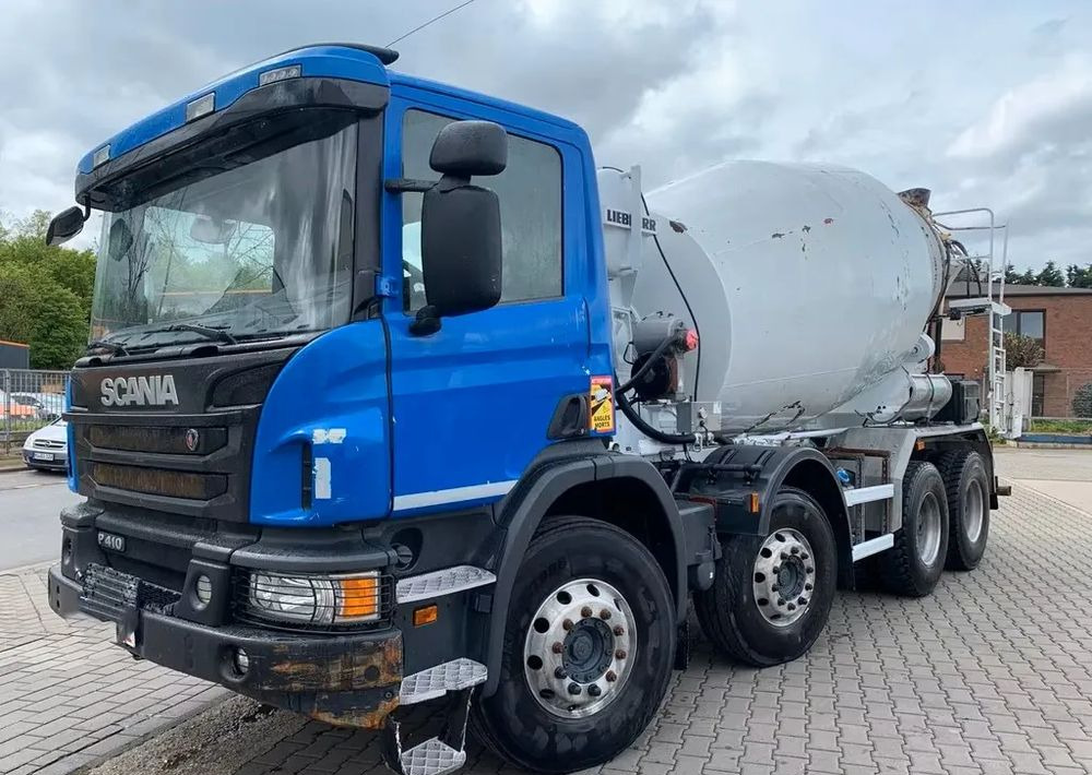 Scania P410 8x4 – Betoniarka Liebherr 9 m³/ Euro 5 / Retarder - شاحنة خلاطة خرسانة: صورة 1 Scania P410 8x4 – Betoniarka Liebherr 9 m³/ Euro 5 / Retarder - شاحنة خلاطة خرسانة: صورة 1