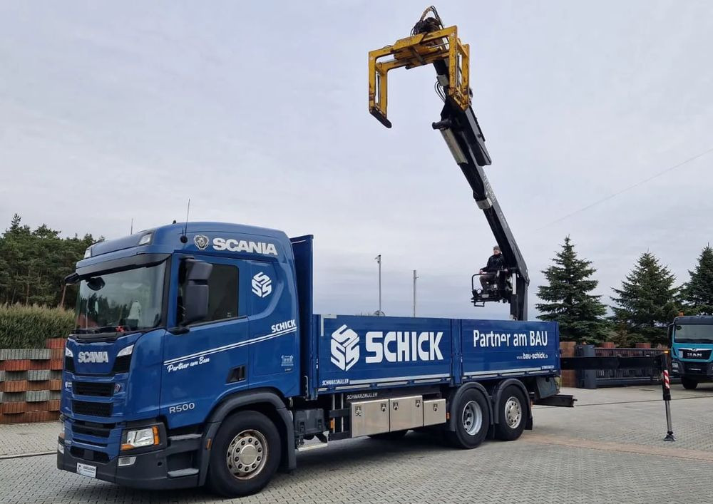 Scania Scania/ R 500/ 6x2 /Fassi F 215 AS - شاحنات مسطحة, شاحنة كرين: صورة 2 Scania Scania/ R 500/ 6x2 /Fassi F 215 AS - شاحنات مسطحة, شاحنة كرين: صورة 2