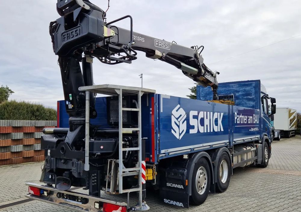 Scania Scania/ R 500/ 6x2 /Fassi F 215 AS - شاحنات مسطحة, شاحنة كرين: صورة 5 Scania Scania/ R 500/ 6x2 /Fassi F 215 AS - شاحنات مسطحة, شاحنة كرين: صورة 5