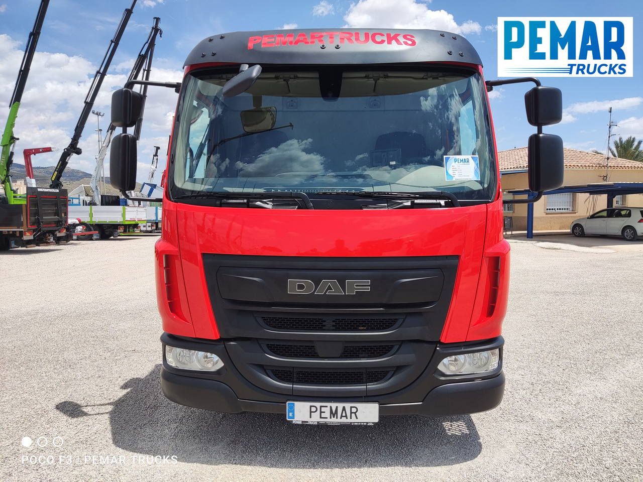 DAF LF 210 GRUA CAJA FIJA - شاحنات مسطحة, شاحنة كرين: صورة 3 DAF LF 210 GRUA CAJA FIJA - شاحنات مسطحة, شاحنة كرين: صورة 3