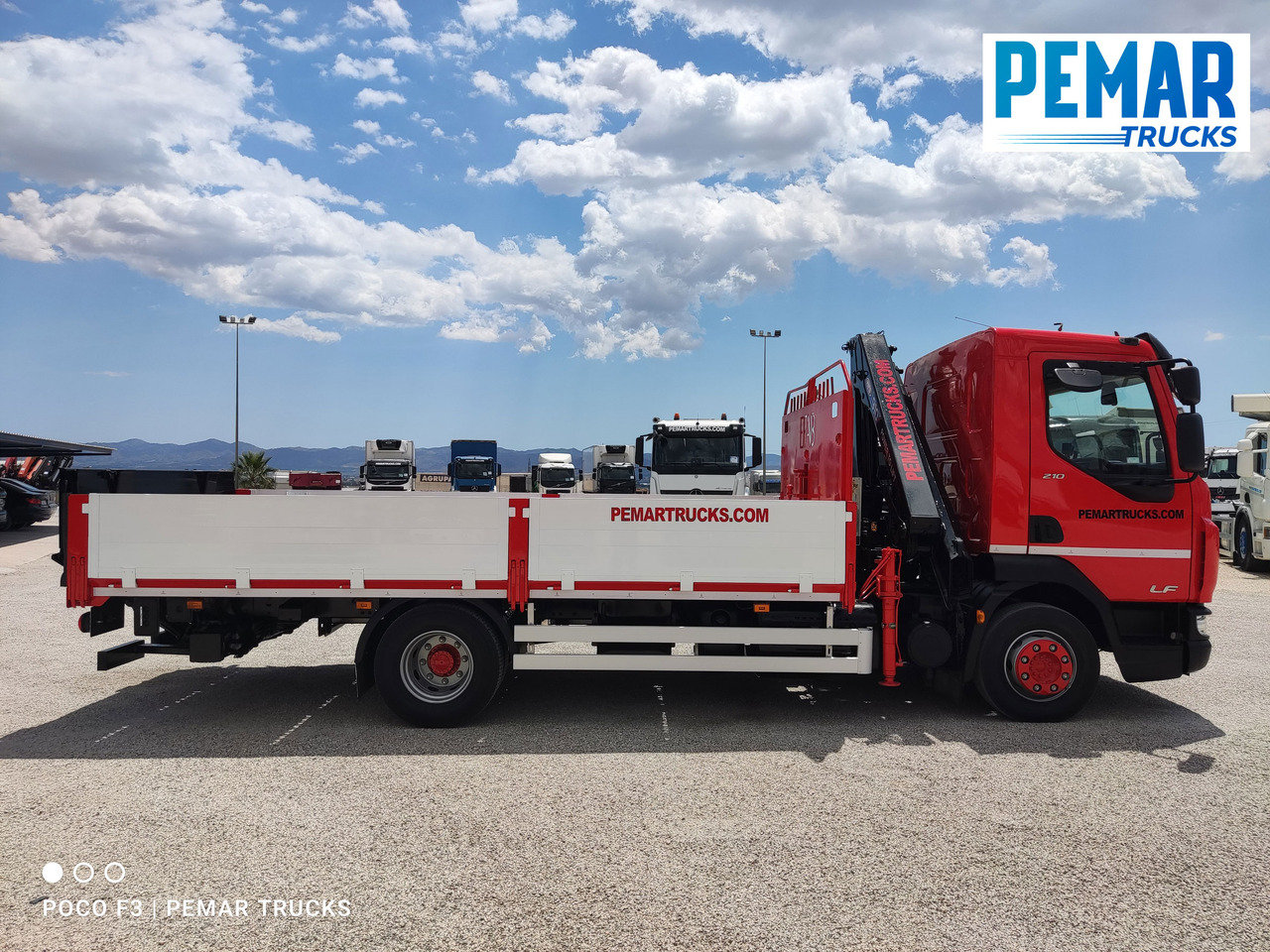 DAF LF 210 GRUA CAJA FIJA - شاحنات مسطحة, شاحنة كرين: صورة 5 DAF LF 210 GRUA CAJA FIJA - شاحنات مسطحة, شاحنة كرين: صورة 5