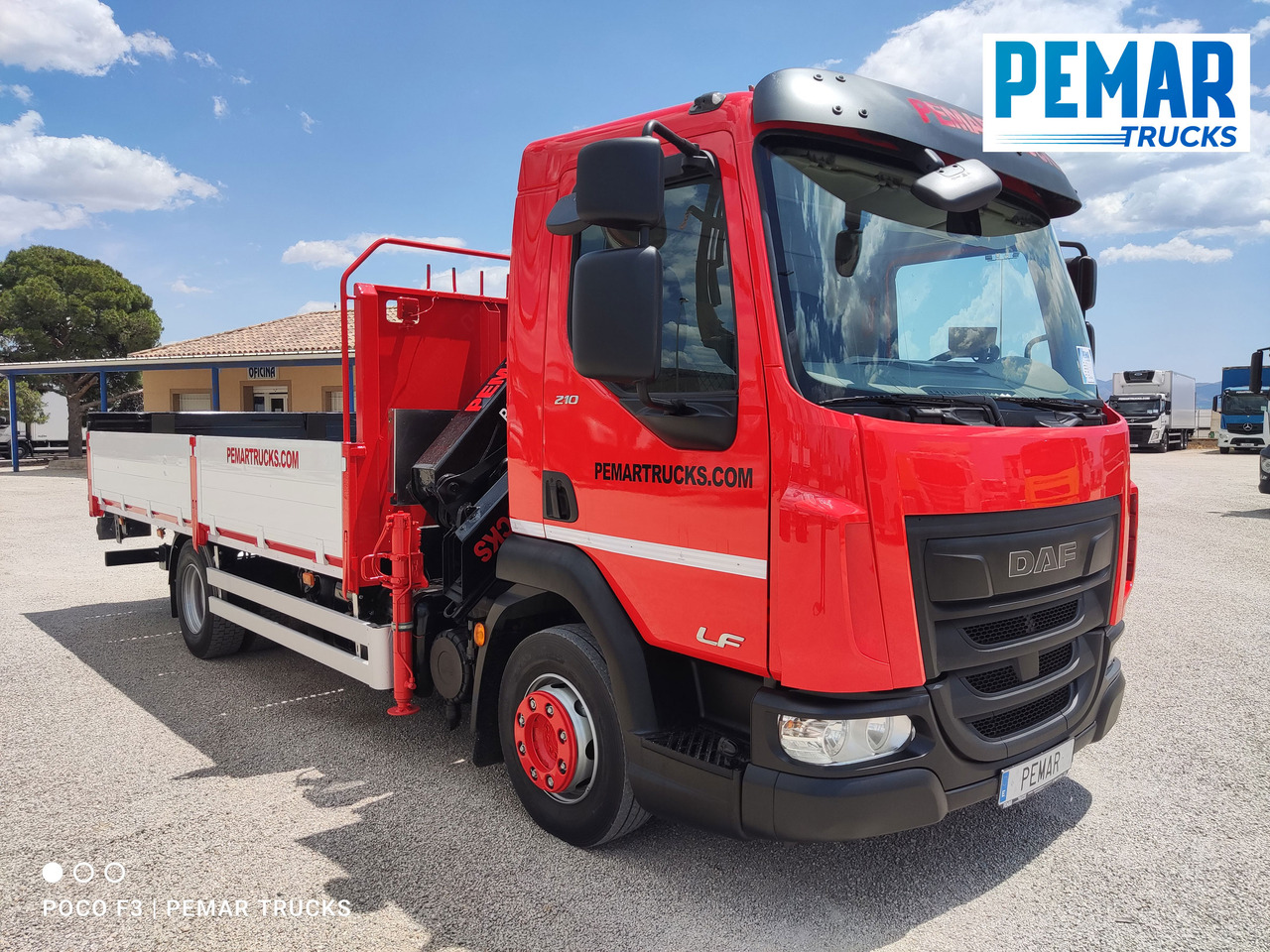 DAF LF 210 GRUA CAJA FIJA - شاحنات مسطحة, شاحنة كرين: صورة 4 DAF LF 210 GRUA CAJA FIJA - شاحنات مسطحة, شاحنة كرين: صورة 4