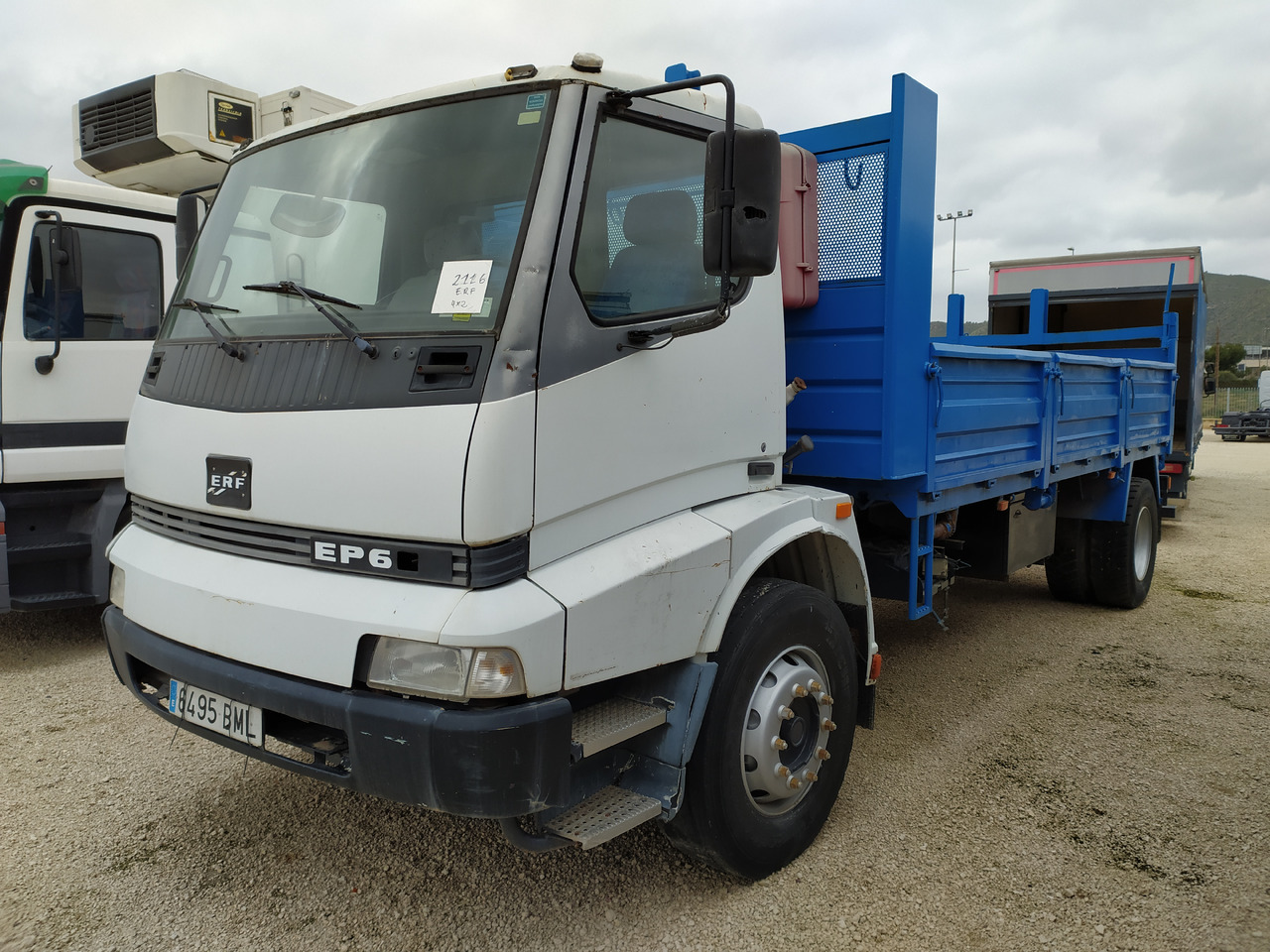 ERF EP6 CAJA ABIERTA - شاحنات مسطحة: صورة 1 ERF EP6 CAJA ABIERTA - شاحنات مسطحة: صورة 1