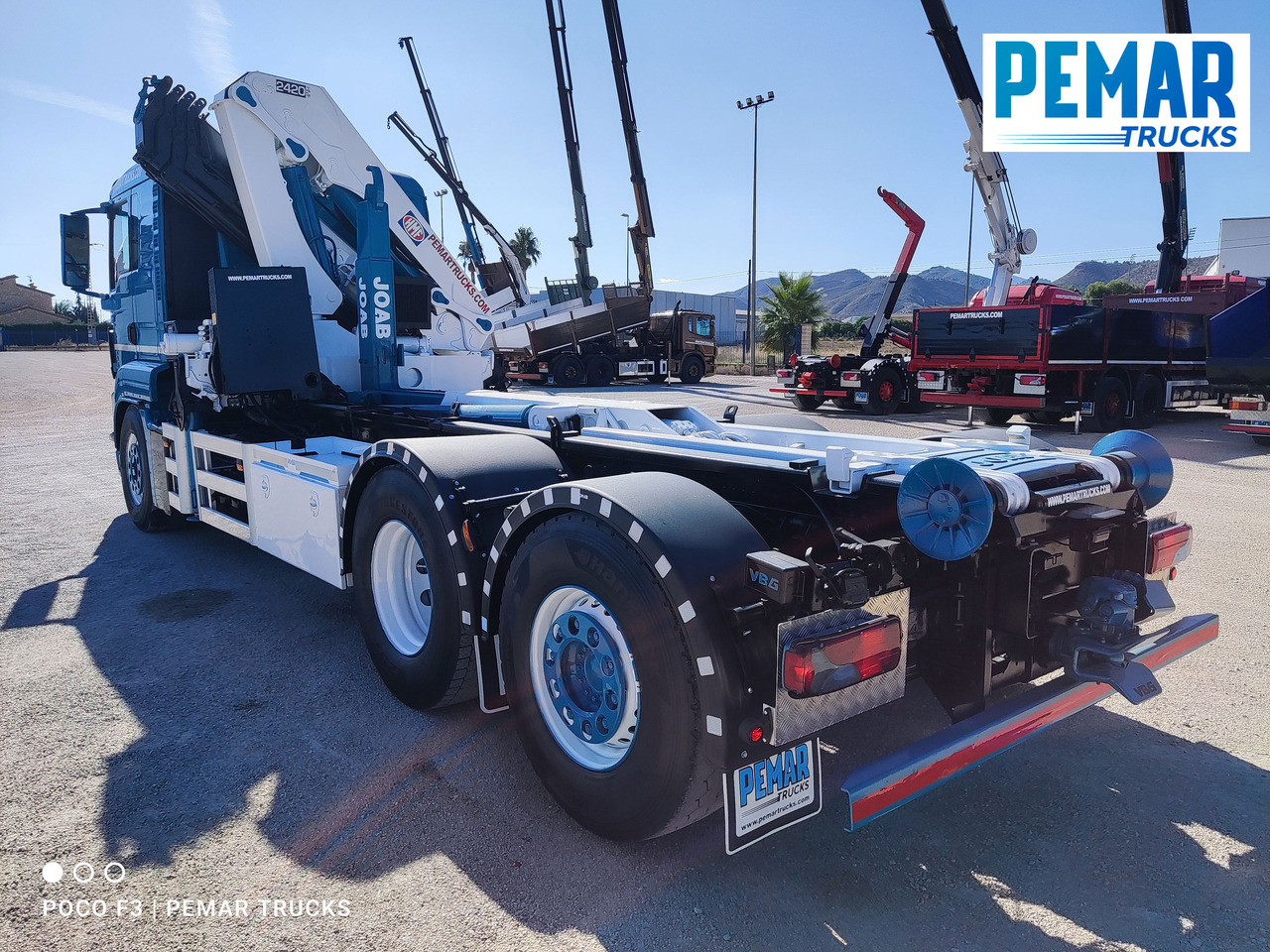 شاحنة قلاب, شاحنة كرين MAN TGS 26.480 6X2 GRUA MULTILIFT: صورة 7