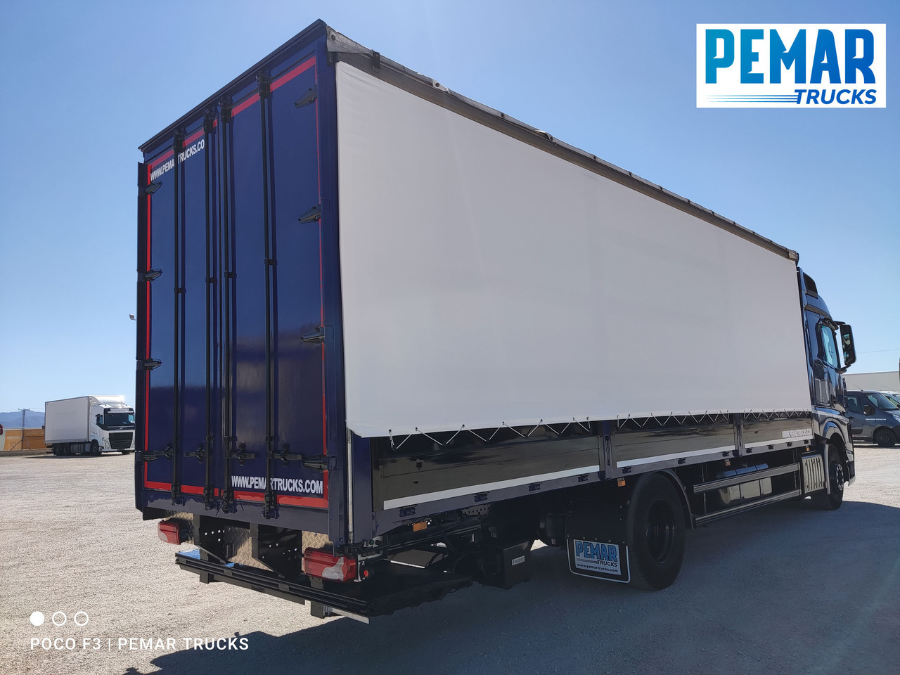 MERCEDES-BENZ ACTROS 1836 SEMITAUTLINER 18T - شاحنة ستارة: صورة 5 MERCEDES-BENZ ACTROS 1836 SEMITAUTLINER 18T - شاحنة ستارة: صورة 5