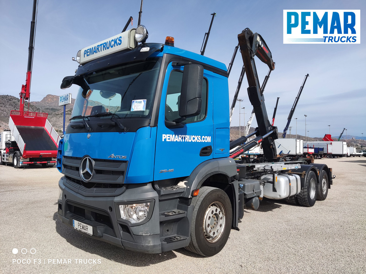 MERCEDES-BENZ ANTOS 2546 6X2 MULTILIFT - شاحنات الحاويات / جسم علوي قابل للتغيير شاحنة: صورة 1 MERCEDES-BENZ ANTOS 2546 6X2 MULTILIFT - شاحنات الحاويات / جسم علوي قابل للتغيير شاحنة: صورة 1