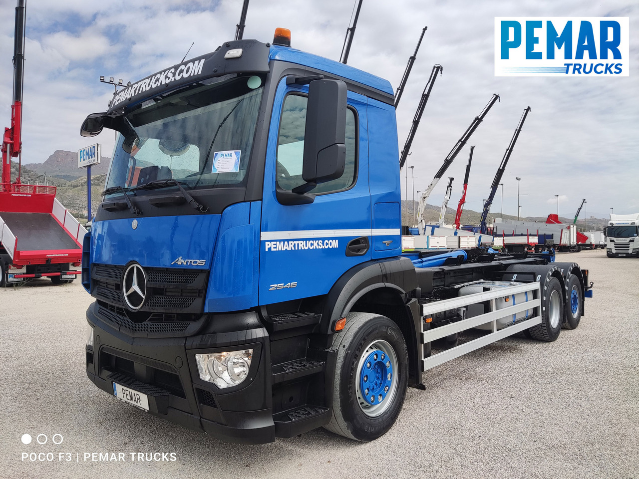 MERCEDES-BENZ ANTOS 2546 6X2 MULTILIFT - شاحنات الحاويات / جسم علوي قابل للتغيير شاحنة: صورة 2 MERCEDES-BENZ ANTOS 2546 6X2 MULTILIFT - شاحنات الحاويات / جسم علوي قابل للتغيير شاحنة: صورة 2