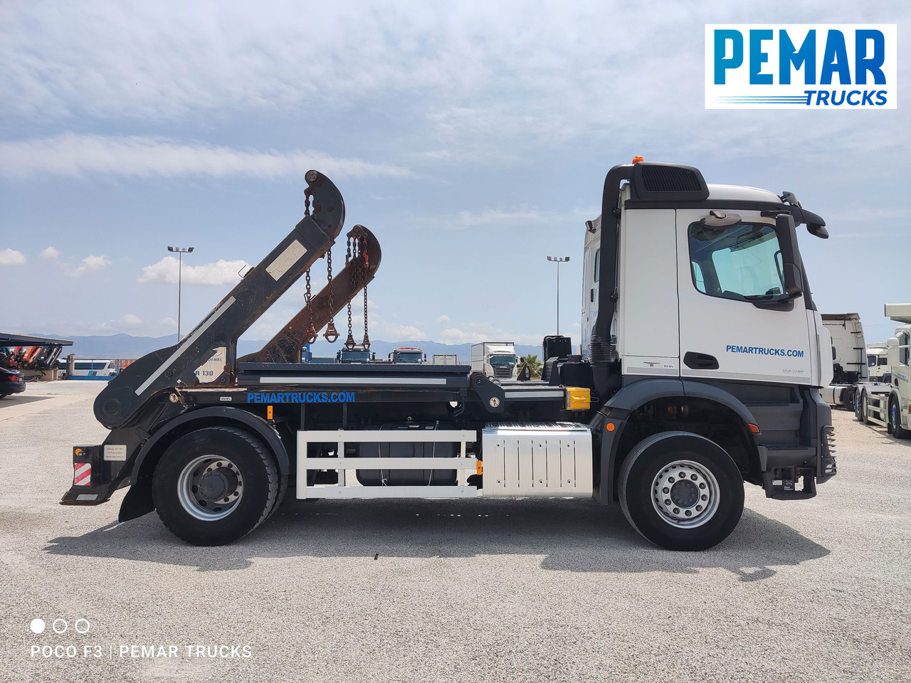 MERCEDES-BENZ AROCS 1845 PORTACONTENEDOR CADENA - شاحنة نقل المخلفات: صورة 5 MERCEDES-BENZ AROCS 1845 PORTACONTENEDOR CADENA - شاحنة نقل المخلفات: صورة 5