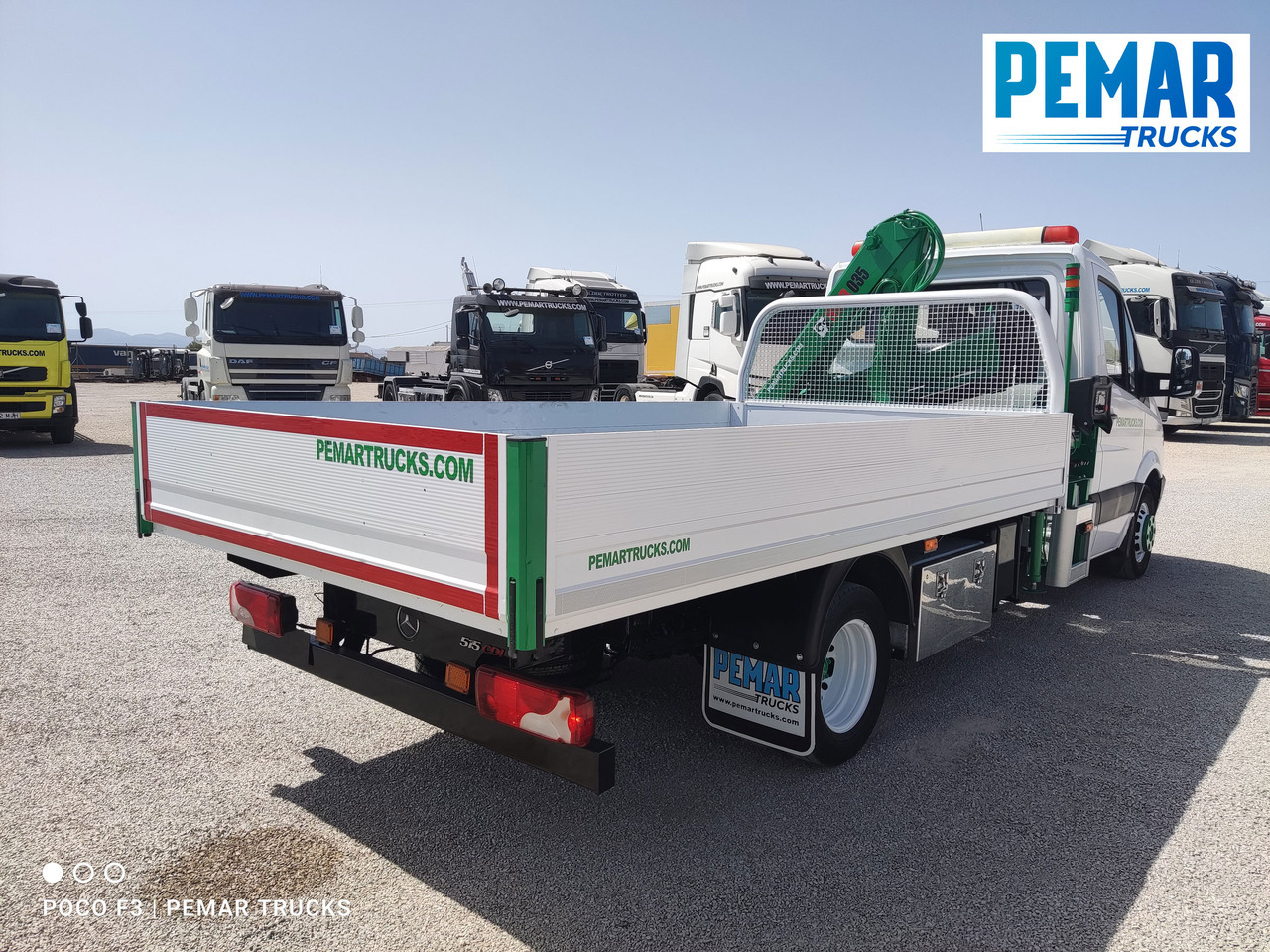 MERCEDES-BENZ SPRINTER 515 CDI GRUA CAJA FIJA 150 CV - شاحنات مسطحة, شاحنة كرين: صورة 5 MERCEDES-BENZ SPRINTER 515 CDI GRUA CAJA FIJA 150 CV - شاحنات مسطحة, شاحنة كرين: صورة 5