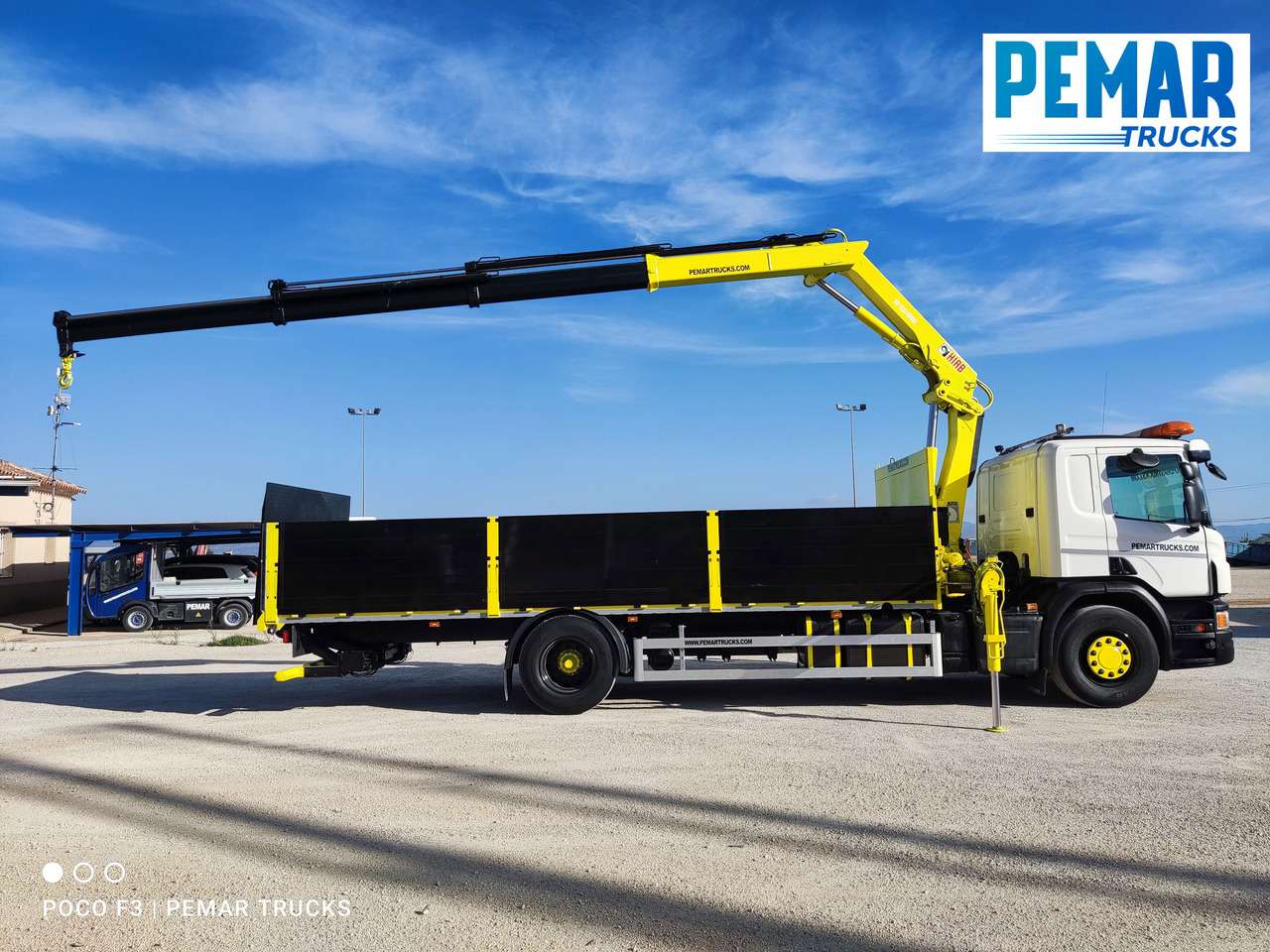 شاحنة كرين SCANIA P 250 GRUA CAJA FIJA: صورة 12 شاحنة كرين SCANIA P 250 GRUA CAJA FIJA: صورة 12