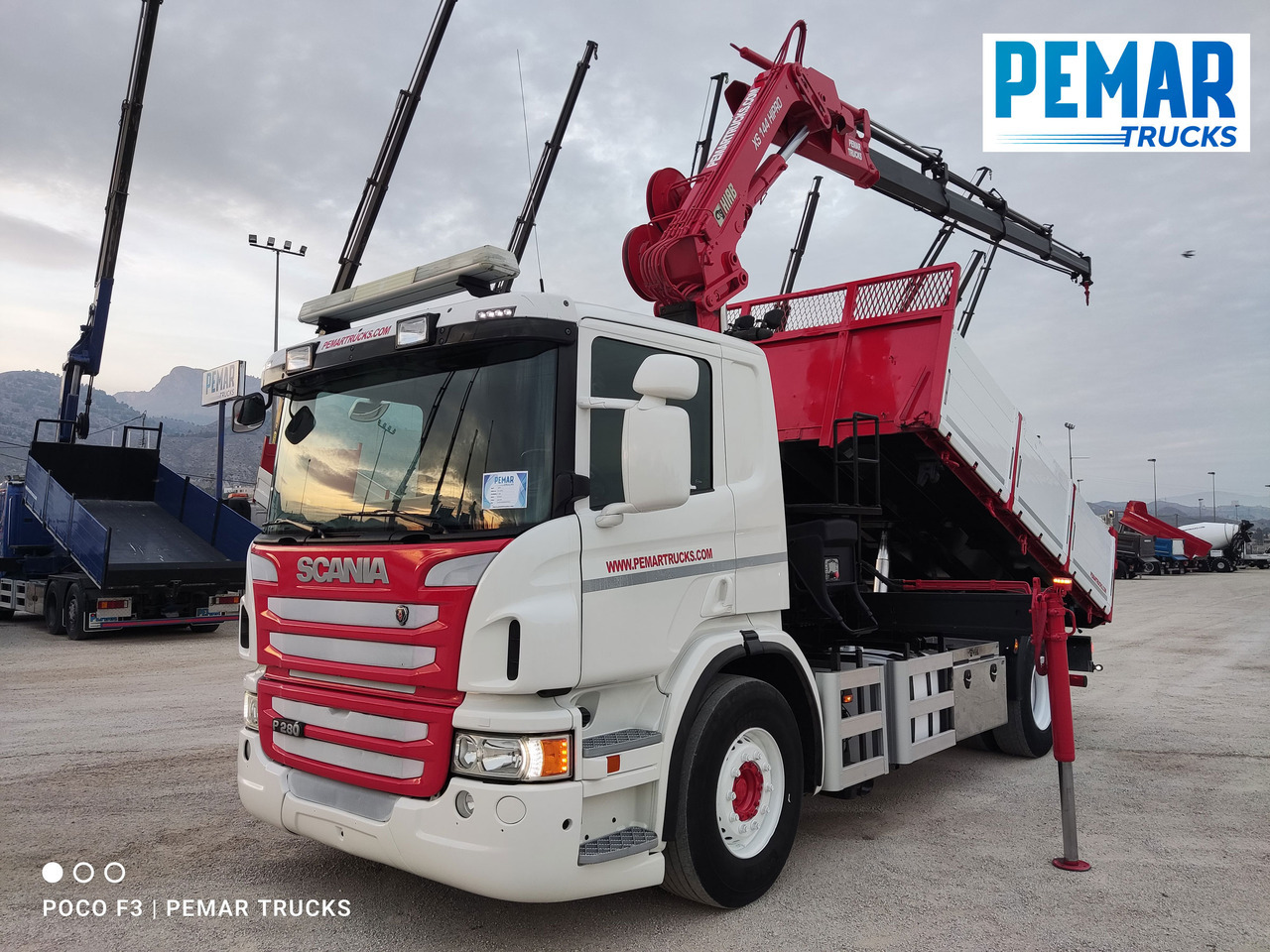 SCANIA P 280 GRUA BASCULANTE 18T EURO 6 - شاحنة كرين: صورة 1 SCANIA P 280 GRUA BASCULANTE 18T EURO 6 - شاحنة كرين: صورة 1