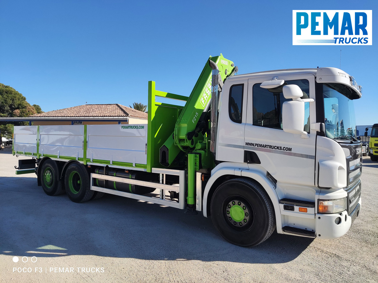 SCANIA P 310 6X2 GRUA CAJA FIJA FASSI F 210 - شاحنة كرين: صورة 5 SCANIA P 310 6X2 GRUA CAJA FIJA FASSI F 210 - شاحنة كرين: صورة 5