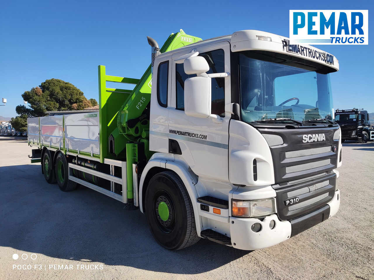 SCANIA P 310 6X2 GRUA CAJA FIJA FASSI F 210 - شاحنة كرين: صورة 4 SCANIA P 310 6X2 GRUA CAJA FIJA FASSI F 210 - شاحنة كرين: صورة 4