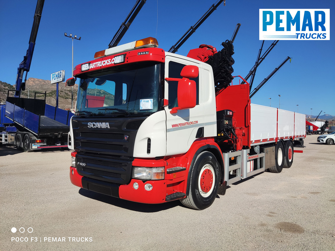 SCANIA P 400 6X2 GRUA CAJA FIJA - شاحنة كرين: صورة 2 SCANIA P 400 6X2 GRUA CAJA FIJA - شاحنة كرين: صورة 2