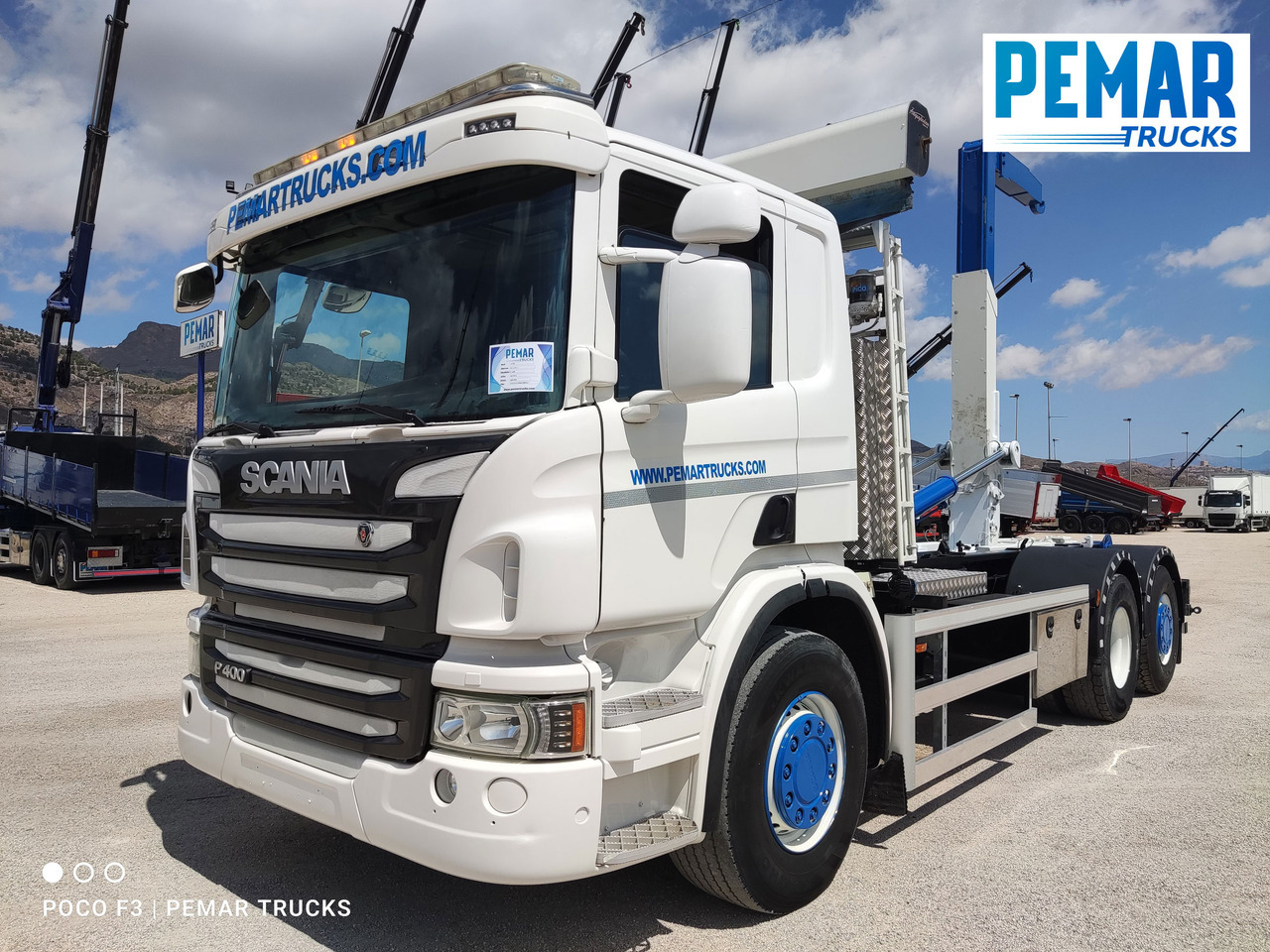 SCANIA P 400 6X2 MULTILIFT EURO 5 - شاحنات الحاويات / جسم علوي قابل للتغيير شاحنة: صورة 1 SCANIA P 400 6X2 MULTILIFT EURO 5 - شاحنات الحاويات / جسم علوي قابل للتغيير شاحنة: صورة 1