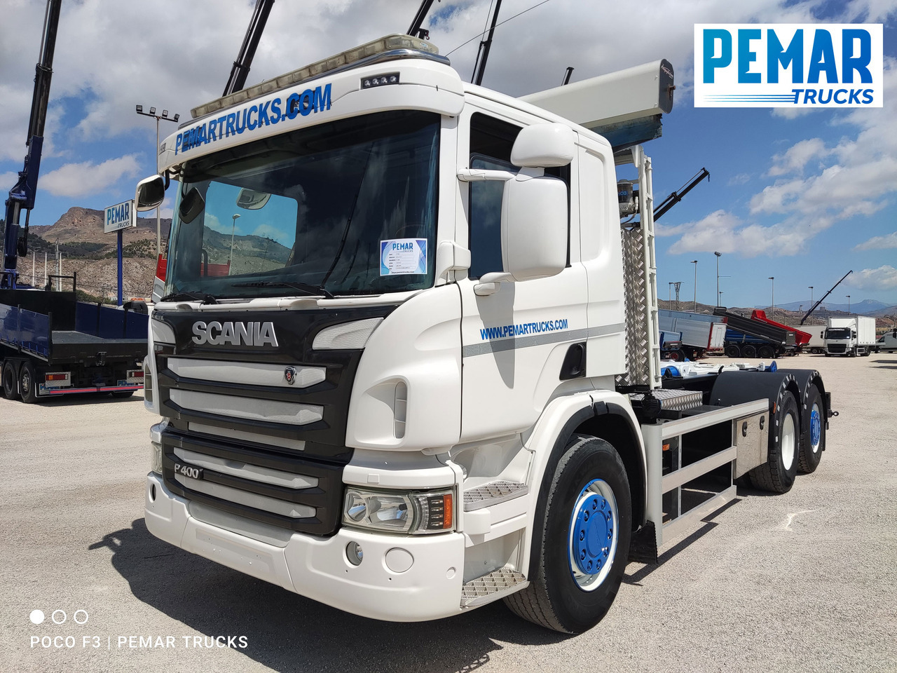 SCANIA P 400 6X2 MULTILIFT EURO 5 - شاحنات الحاويات / جسم علوي قابل للتغيير شاحنة: صورة 2 SCANIA P 400 6X2 MULTILIFT EURO 5 - شاحنات الحاويات / جسم علوي قابل للتغيير شاحنة: صورة 2