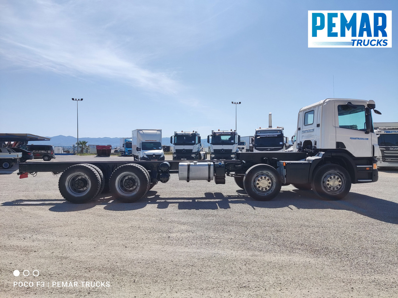SCANIA P 410 8X4 CHASIS EURO 6 - شاحنة هيكل كابينة: صورة 4 SCANIA P 410 8X4 CHASIS EURO 6 - شاحنة هيكل كابينة: صورة 4