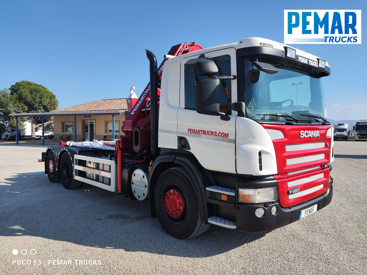 SCANIA P 420 GRUA GANCHO MULTILIFT 6X2 - شاحنة كرين: صورة 4 SCANIA P 420 GRUA GANCHO MULTILIFT 6X2 - شاحنة كرين: صورة 4