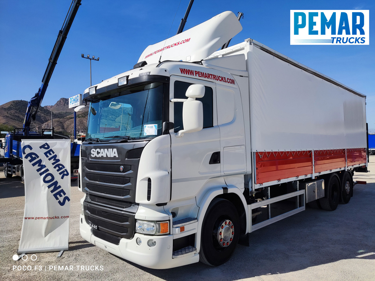 SCANIA R 440 6X2 SEMITAUTLINER - شاحنة ستارة: صورة 1 SCANIA R 440 6X2 SEMITAUTLINER - شاحنة ستارة: صورة 1