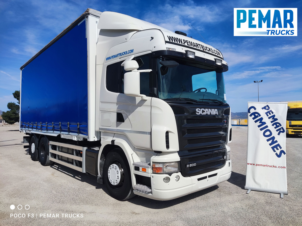SCANIA R 500 6X2 TAUTLINER CAJA INTERCAMBIABLE - شاحنات الحاويات / جسم علوي قابل للتغيير شاحنة: صورة 3 SCANIA R 500 6X2 TAUTLINER CAJA INTERCAMBIABLE - شاحنات الحاويات / جسم علوي قابل للتغيير شاحنة: صورة 3