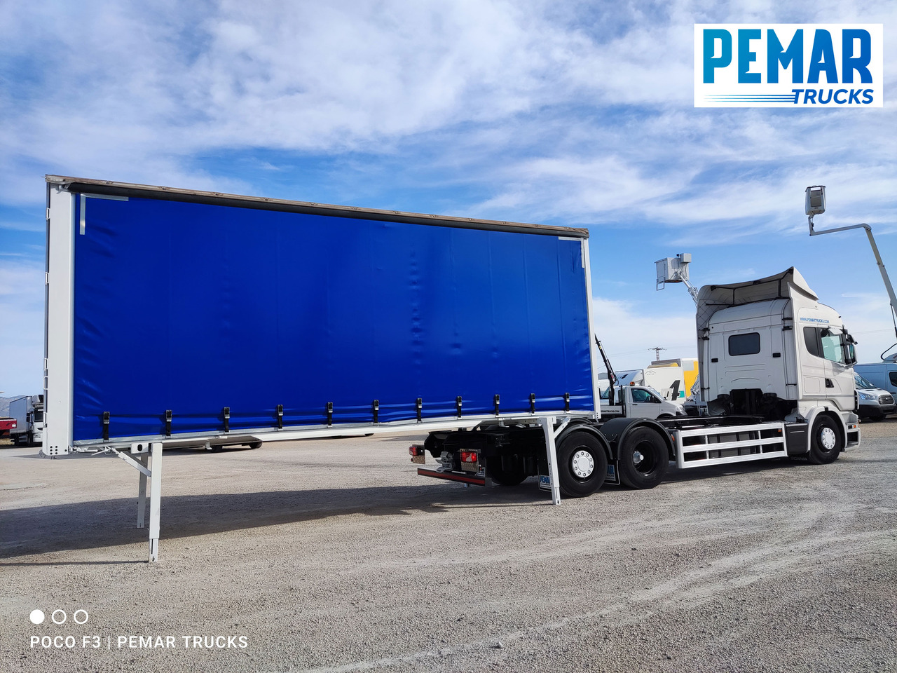 SCANIA R 500 6X2 TAUTLINER CAJA INTERCAMBIABLE SCANIA R 500 6X2 TAUTLINER CAJA INTERCAMBIABLE: صورة 38 SCANIA R 500 6X2 TAUTLINER CAJA INTERCAMBIABLE SCANIA R 500 6X2 TAUTLINER CAJA INTERCAMBIABLE: صورة 38