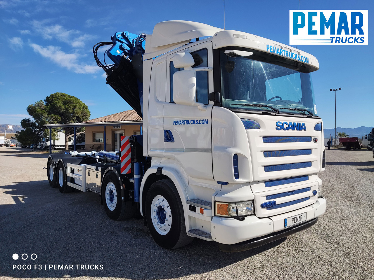 SCANIA R 500 GRUA GANCHO MULTILIFT - شاحنات الحاويات / جسم علوي قابل للتغيير شاحنة, شاحنة كرين: صورة 4 SCANIA R 500 GRUA GANCHO MULTILIFT - شاحنات الحاويات / جسم علوي قابل للتغيير شاحنة, شاحنة كرين: صورة 4