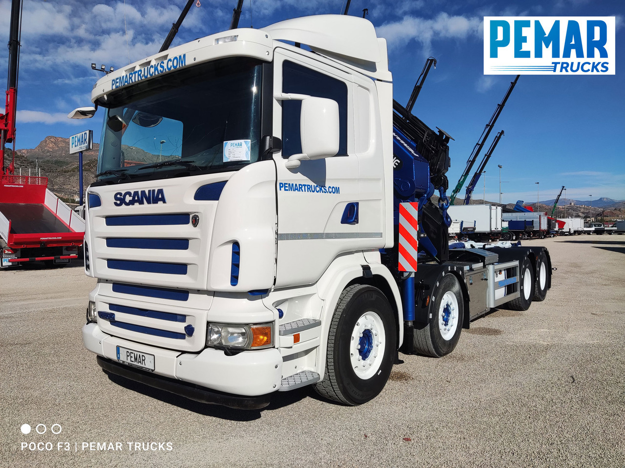 SCANIA R 500 GRUA GANCHO MULTILIFT - شاحنات الحاويات / جسم علوي قابل للتغيير شاحنة, شاحنة كرين: صورة 2 SCANIA R 500 GRUA GANCHO MULTILIFT - شاحنات الحاويات / جسم علوي قابل للتغيير شاحنة, شاحنة كرين: صورة 2