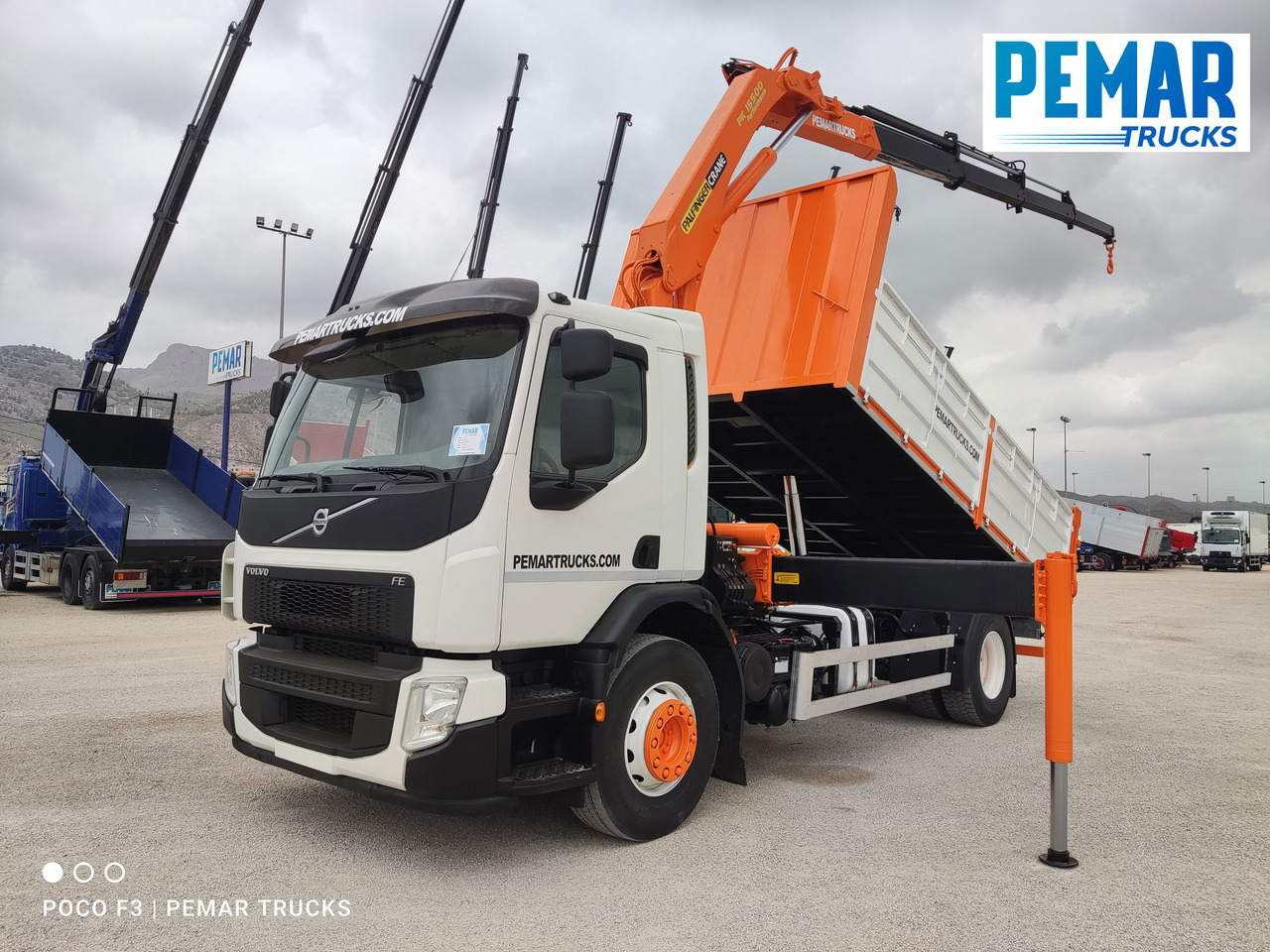 VOLVO FE 280 GRUA BASCULANTE 18T EURO 6 - شاحنة كرين: صورة 1 VOLVO FE 280 GRUA BASCULANTE 18T EURO 6 - شاحنة كرين: صورة 1