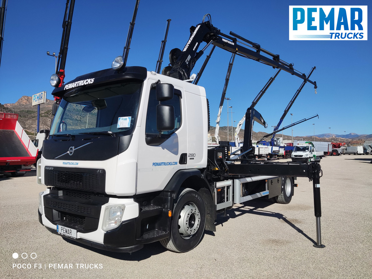 VOLVO FE 280 GRUA MULTILIFT 18T EURO 6 - شاحنة قلاب, شاحنة كرين: صورة 1 VOLVO FE 280 GRUA MULTILIFT 18T EURO 6 - شاحنة قلاب, شاحنة كرين: صورة 1