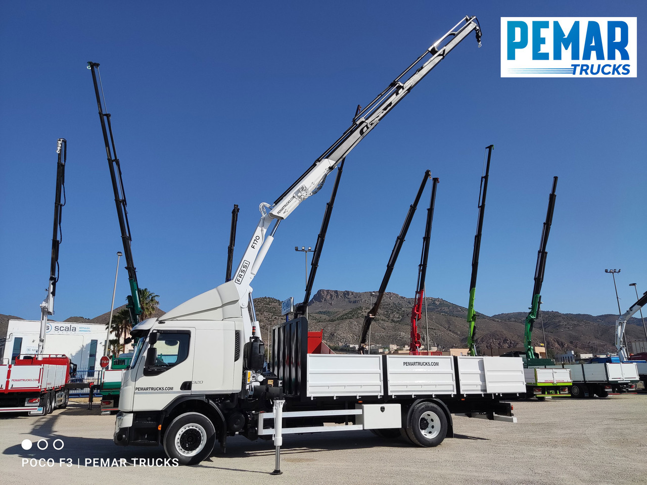 شاحنة كرين VOLVO FE 320 GRUA CAJA FIJA 18T EURO 6: صورة 6 شاحنة كرين VOLVO FE 320 GRUA CAJA FIJA 18T EURO 6: صورة 6