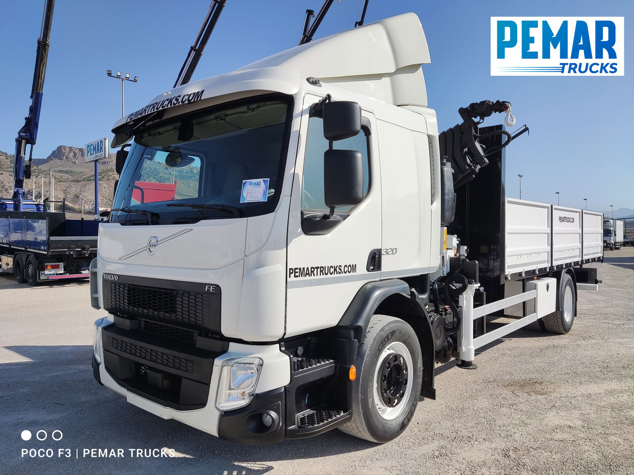 شاحنة كرين VOLVO FE 320 GRUA CAJA FIJA 18T EURO 6: صورة 27 شاحنة كرين VOLVO FE 320 GRUA CAJA FIJA 18T EURO 6: صورة 27